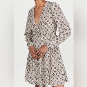 Veronica Beard Silk Delray Mini Dress US size 10